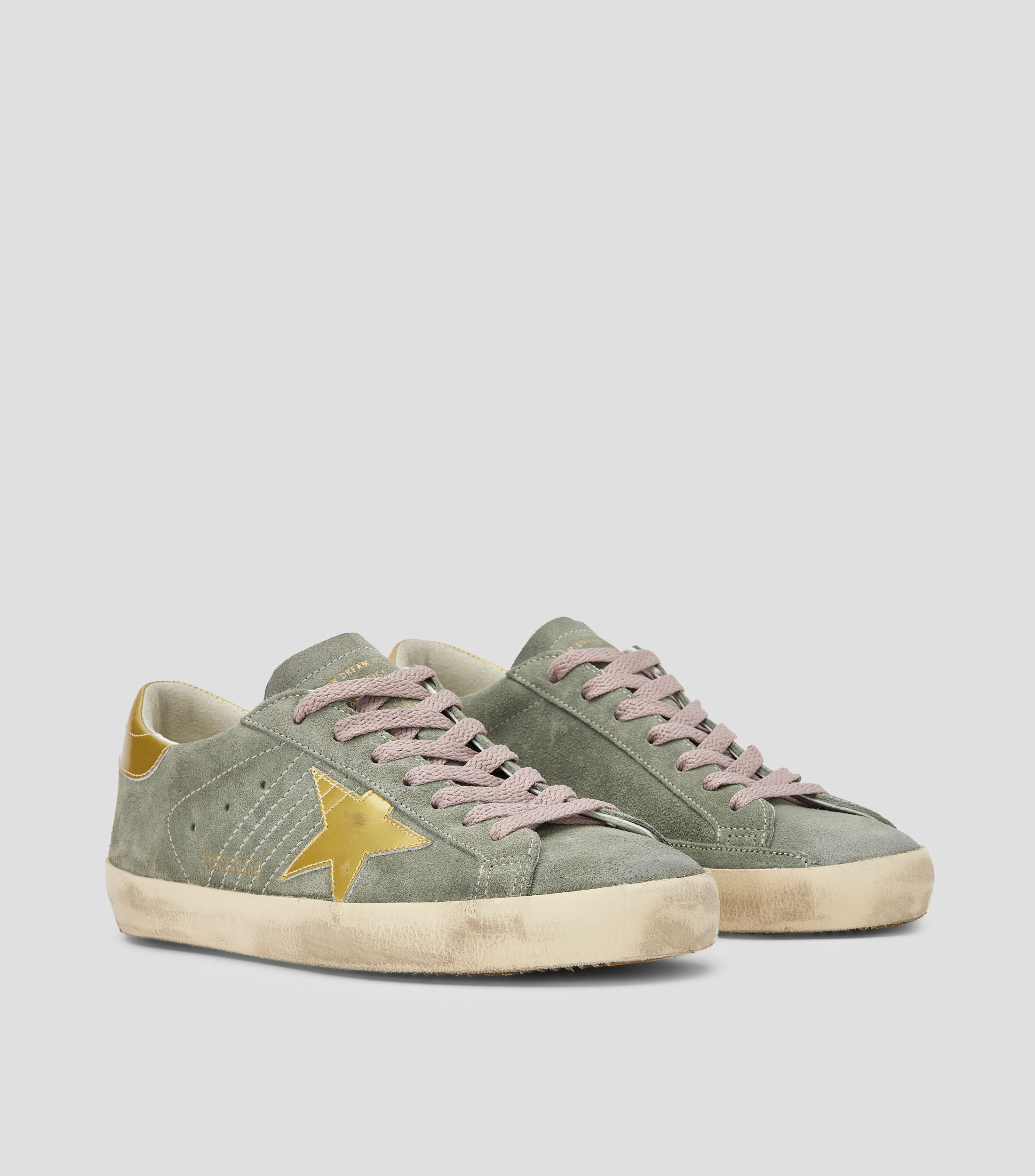Tenis casuales Super Star Classic en piel Hombre